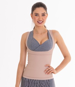 Camisete Modelador Active Perfect Esbelt 5002 Alta Compress�o