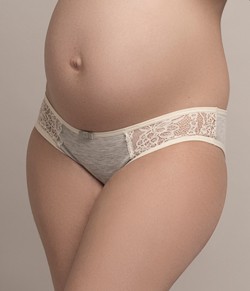 Calcinha Gestante Jolly Com Renda Lucitex Materna 5866