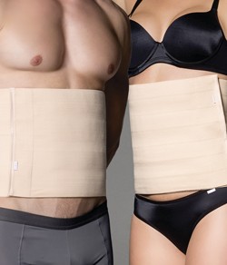 Faixa Abdominal com Velcro Moderna 1025 Unissex