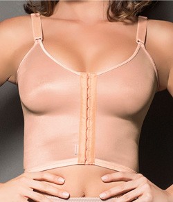 Top P�s-Cir�rgico Moderna Est�tica 305 Abertura Frontal - Bege