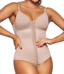 Body Modelador Abertura Frontal Mondress (1205R)