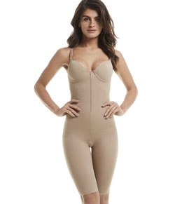 Body Modelador Mondress 845R Com Pernas e Z�per