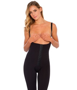 Cinta Est�tica 3/4 com Cintura Alta Pli� Compression 50333 Poliamida Sensil�