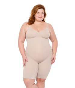 Body Modelador Longo Pli� Control 50415 Sem Costura Plus Size