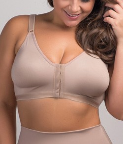Suti� Sustenta��o Abertura Frontal Plumas (350) Plus Size