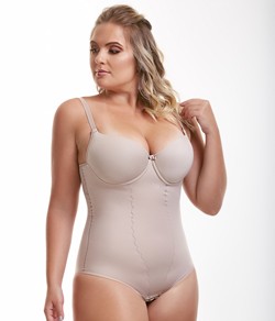 Body Modelador Vi Lingerie Control 1601 Cetinete